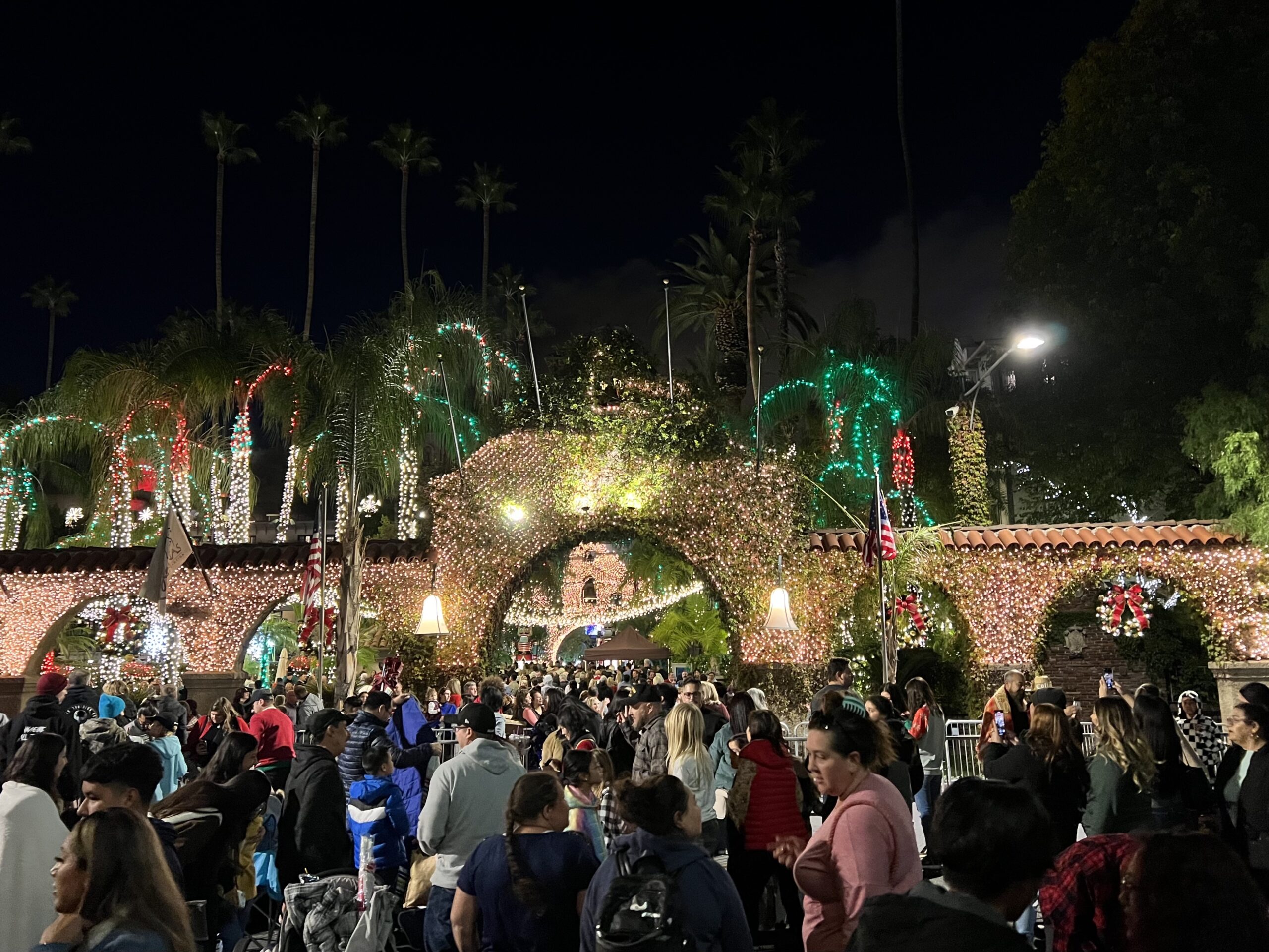 Thousands Flock To Downtown Riverside For Festival Of Lights SwitchOn