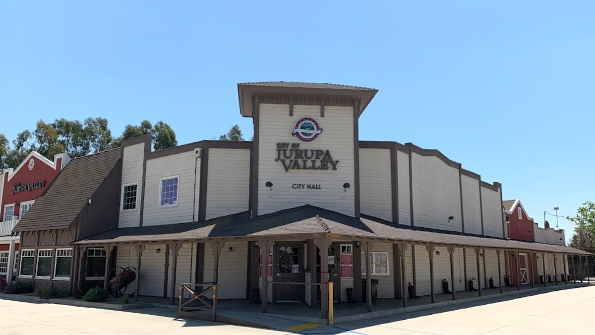 Jurupa Valley City Hall.