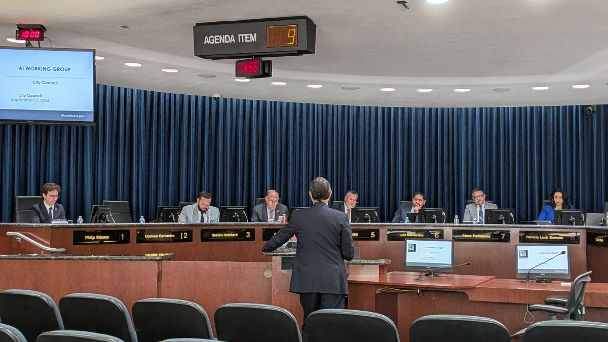 Riverside Council Establishes Temporary Committee To Research Artificial Intelligence - The Riverside Record